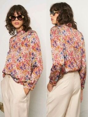 Sita Murt Watercolor Rayon Blouse